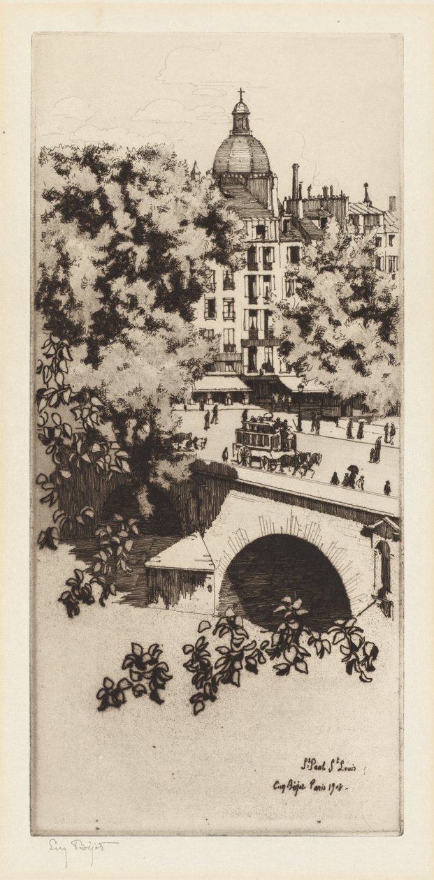 سانت بول سانت لويس ، 1908. بواسطة يوجين بيوت