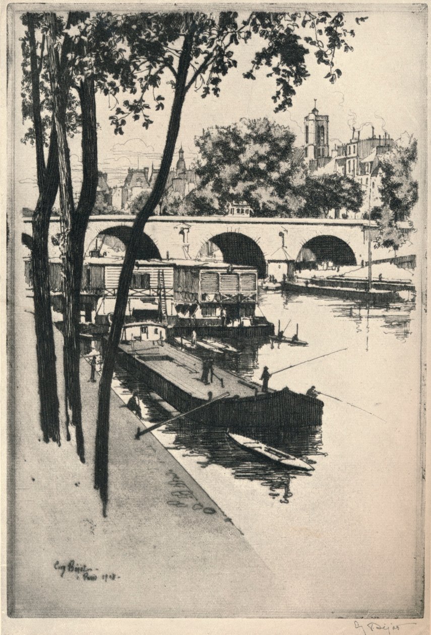 قوارب غسيل 1915 بواسطة يوجين بيوت