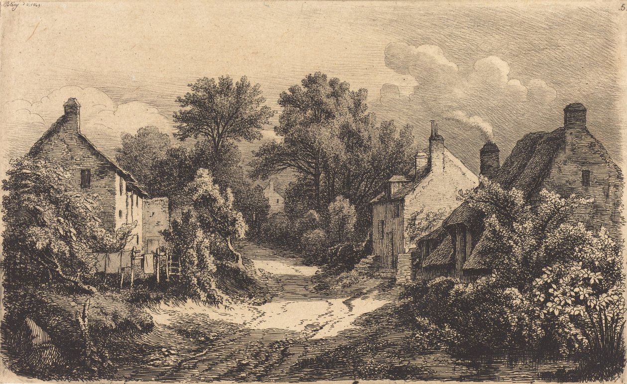Le chemin de Garens The Road to Yarns ، نُشر عام 1849. بواسطة يوجين بليري