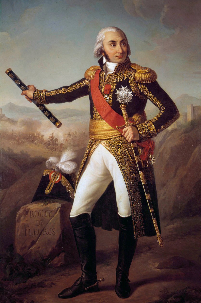 صورة كاملة الطول لجان بابتيست ، كونت جوردان ، مارشال الإمبراطورية في عام 1804 (1762-1833) لوحة رسمها يوجين لويس شاربنتييه (1811-1890) 1856 ، 2.15 × 1.4 م. بواسطة يوجين شاربينتييه