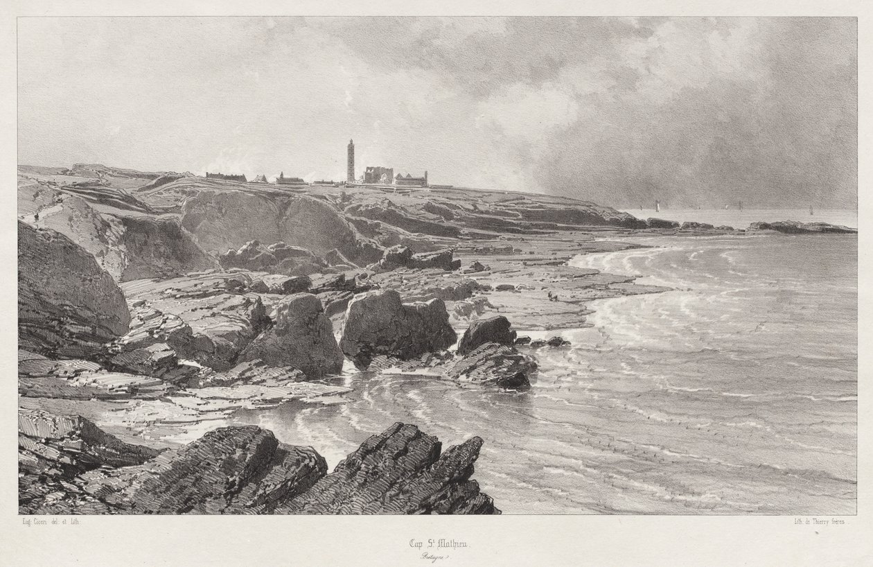 كاب سانت ماتيو ، 1846. بواسطة يوجين سيشيري