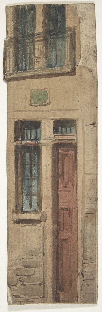 تصميم لمجموعة مسرح في أوبرا ، باريس ، 1830-90. بواسطة يوجين سيشيري