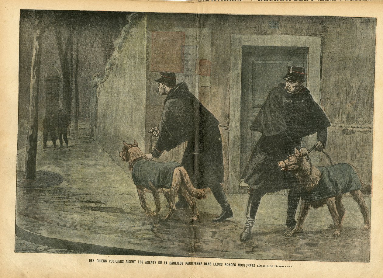 رسم توضيحي لـ Eugene Damblans (1865-1945) في Le Pelerin بواسطة يوجين دامبلانز
