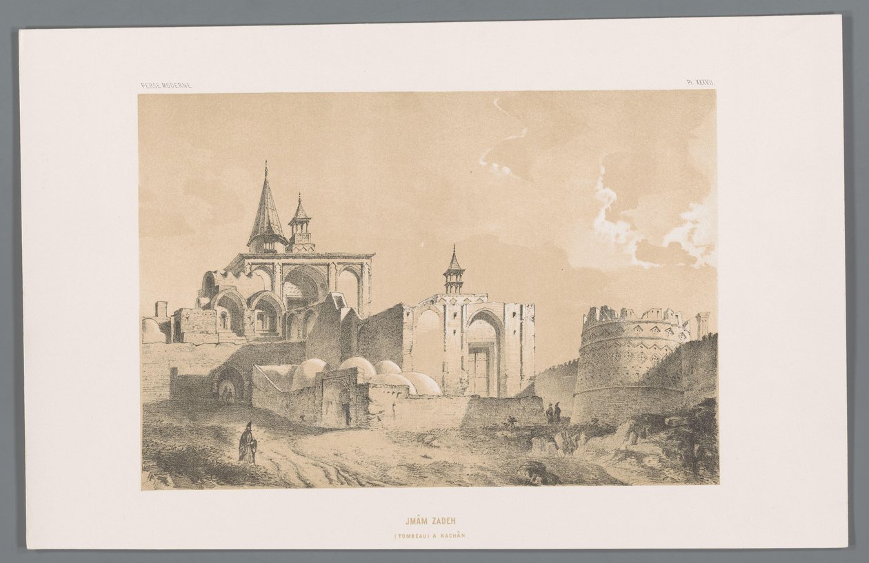 قبر إمام زاده في كاشان الإمام زاده (تومبو آ كاتشان) (العنوان على الشيء) المناظر الطبيعية الفارسية (عنوان السلسلة) بيرس مودرن (عنوان المسلسل) بواسطة يوجين فلاندين