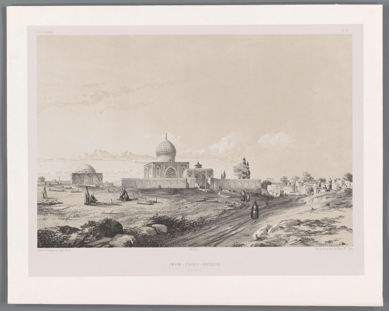 إمام زادة الحسين في قزوين الإمام الزادة الحسين (الكاسبين) (العنوان على الشيء) المناظر الطبيعية الفارسية (عنوان السلسلة) بيرس مودرن (عنوان المسلسل) بواسطة يوجين فلاندين