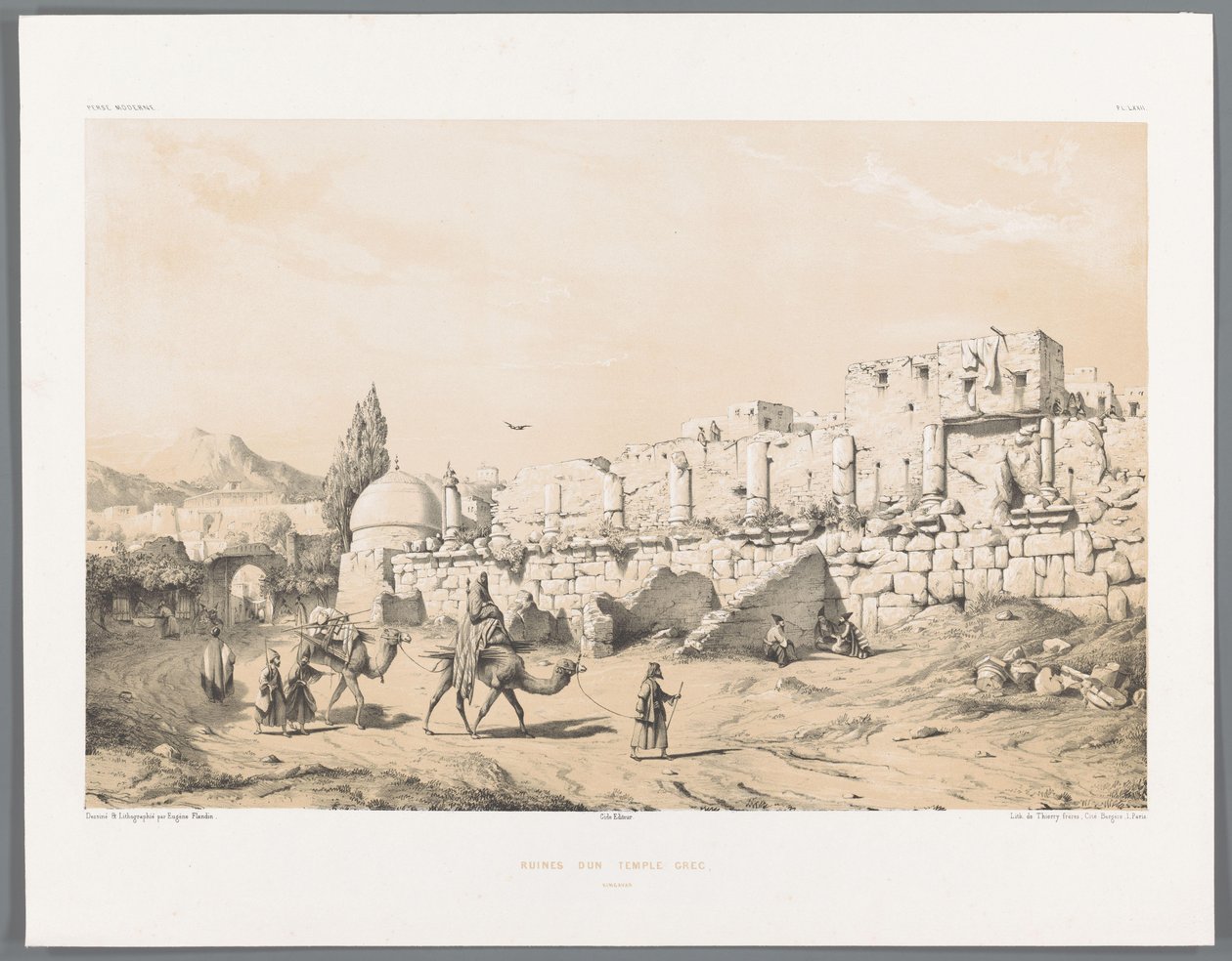 خراب معبد أناهيتا في كانجافار معبد Ruins d