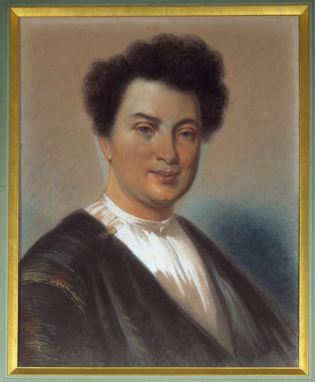 صورة ألكسندر دوماس بيري (1802-1870) لوحة باستيل رسمها يوجين جيرو (1806-1881) 1830. فيليرس كوترتس ، متحف ألكسندر دوماس بواسطة يوجين جيرو