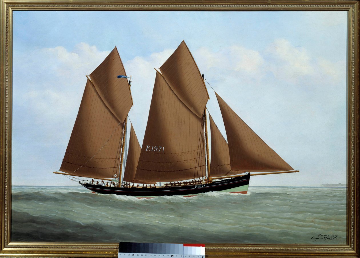 The Dundee - القديس أنتوني بادوفا. لوحة ليوجين مارغريت جراندين ديت يوجين غراندين (1833-1916) بواسطة يوجين جراندين