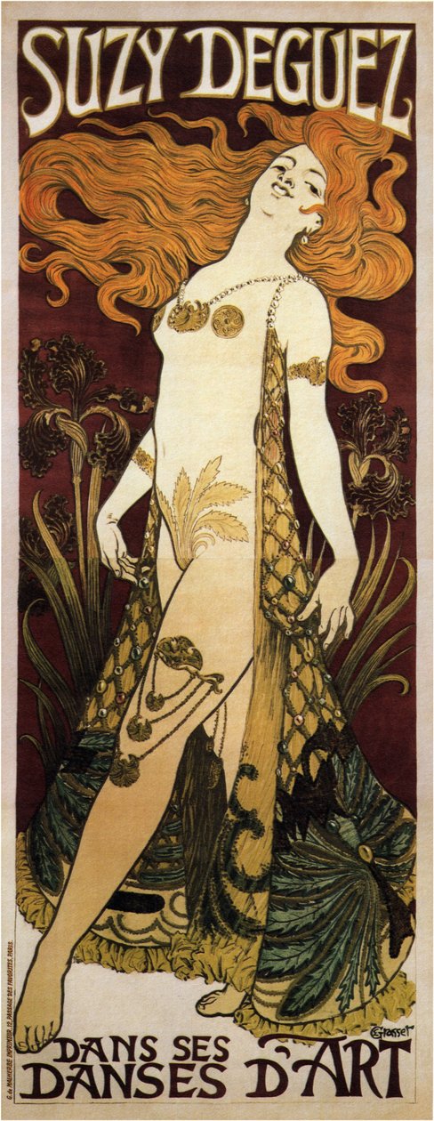 سوزي ديغيز ، 1905 بواسطة يوجين جراست