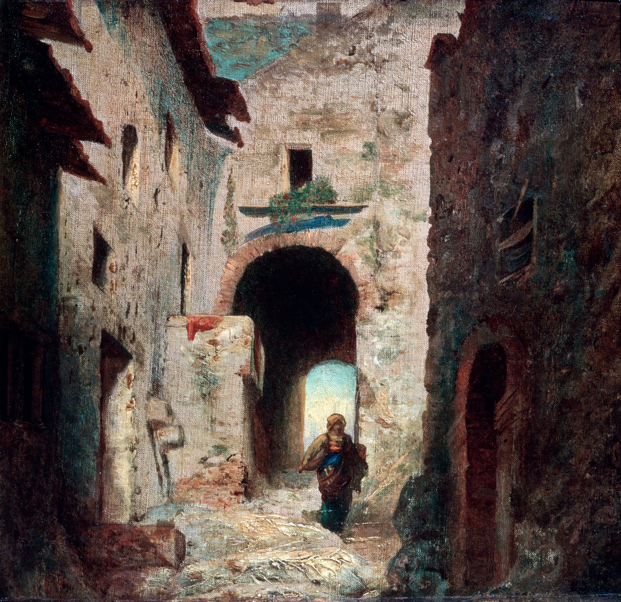 البوابة المغاربية 1835. بواسطة يوجين ايزابي