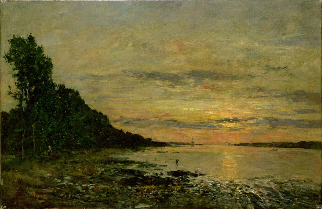 Plougastel-Daoulas ، 1870-1873 (زيت على قماش) بواسطة يوجين لويس بودين