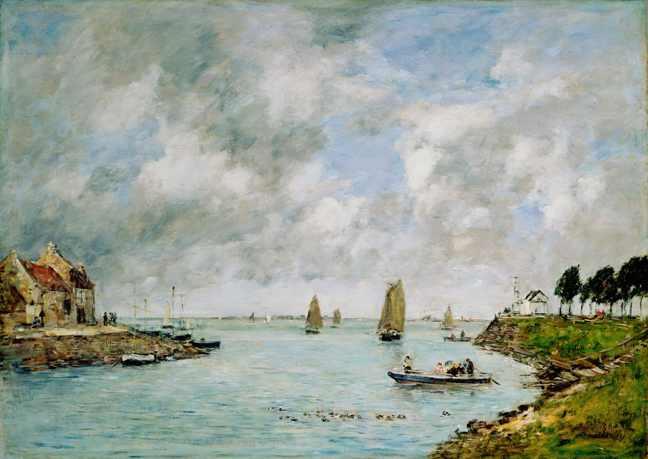 St.Valery-sur-Somme بواسطة يوجين لويس بودين