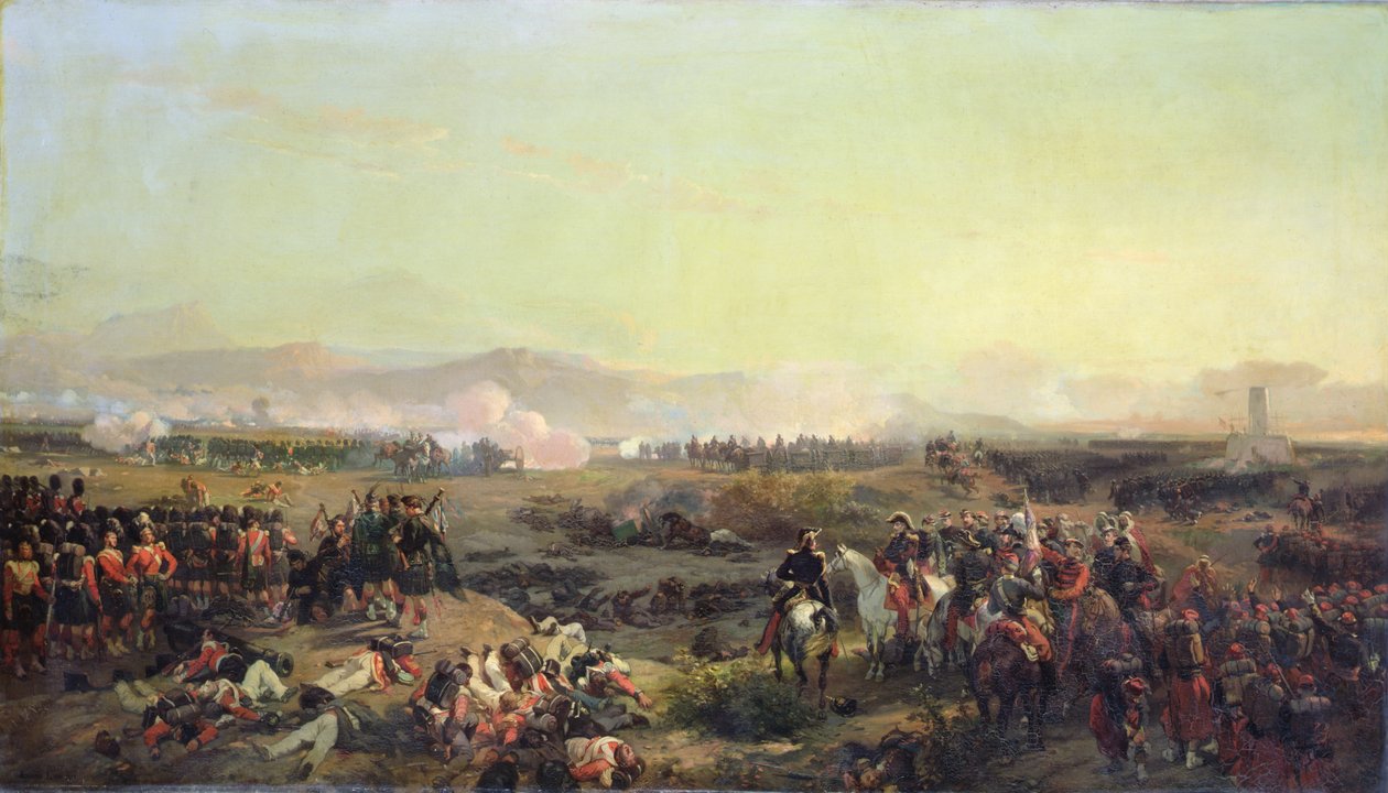 معركة ألما ، 20 سبتمبر 1854 (رسم) بواسطة يوجين لويس لامي