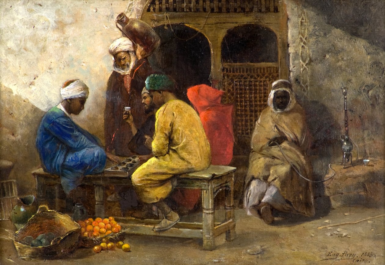 سوق عربي بواسطة يوجين بافي