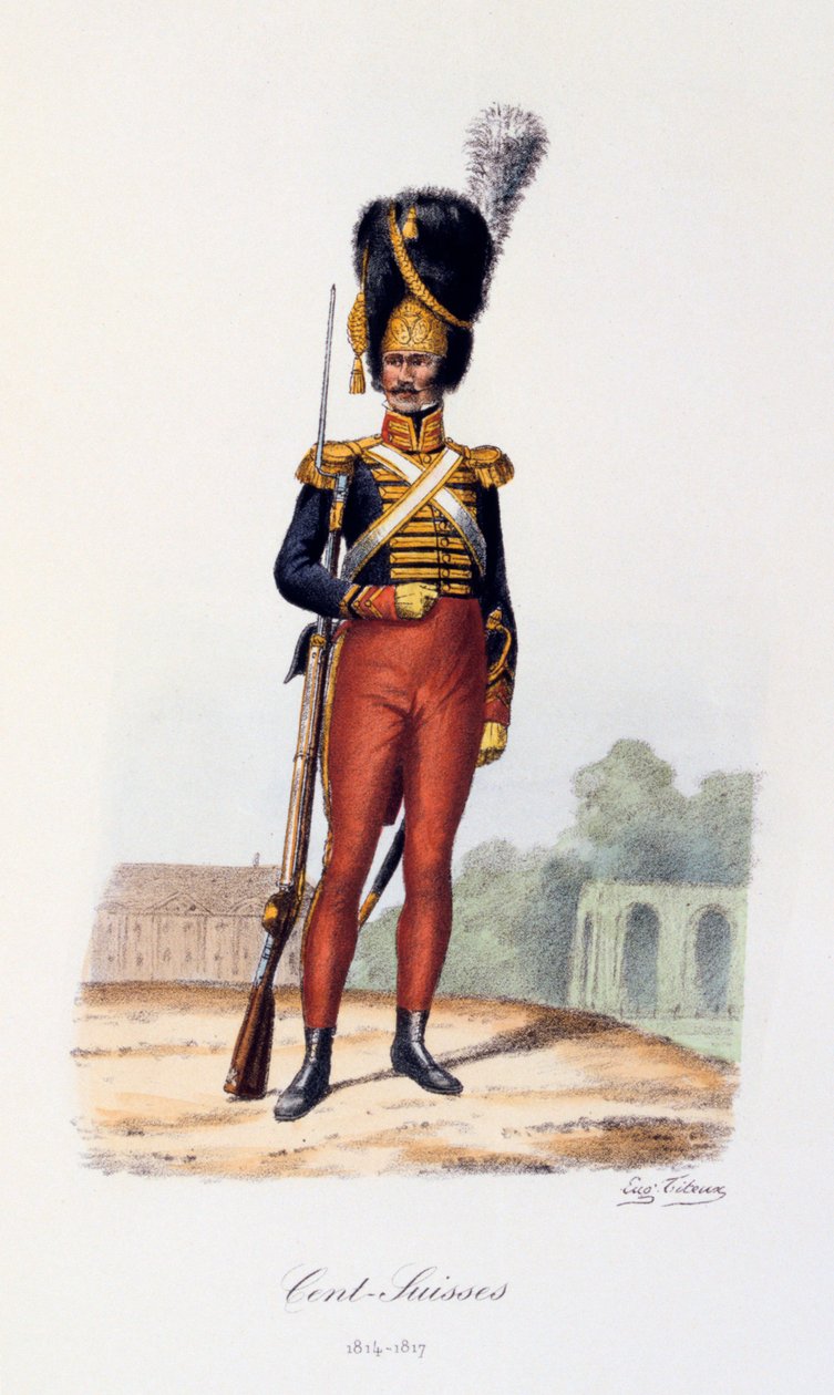 سنت سويس ، 1814-17 بواسطة يوجين تايتوكس
