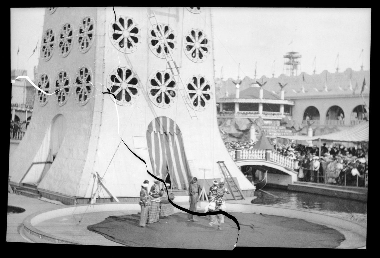 لونا بارك ، 1903 (نيترات سلبية) بواسطة يوجين ويملينجر