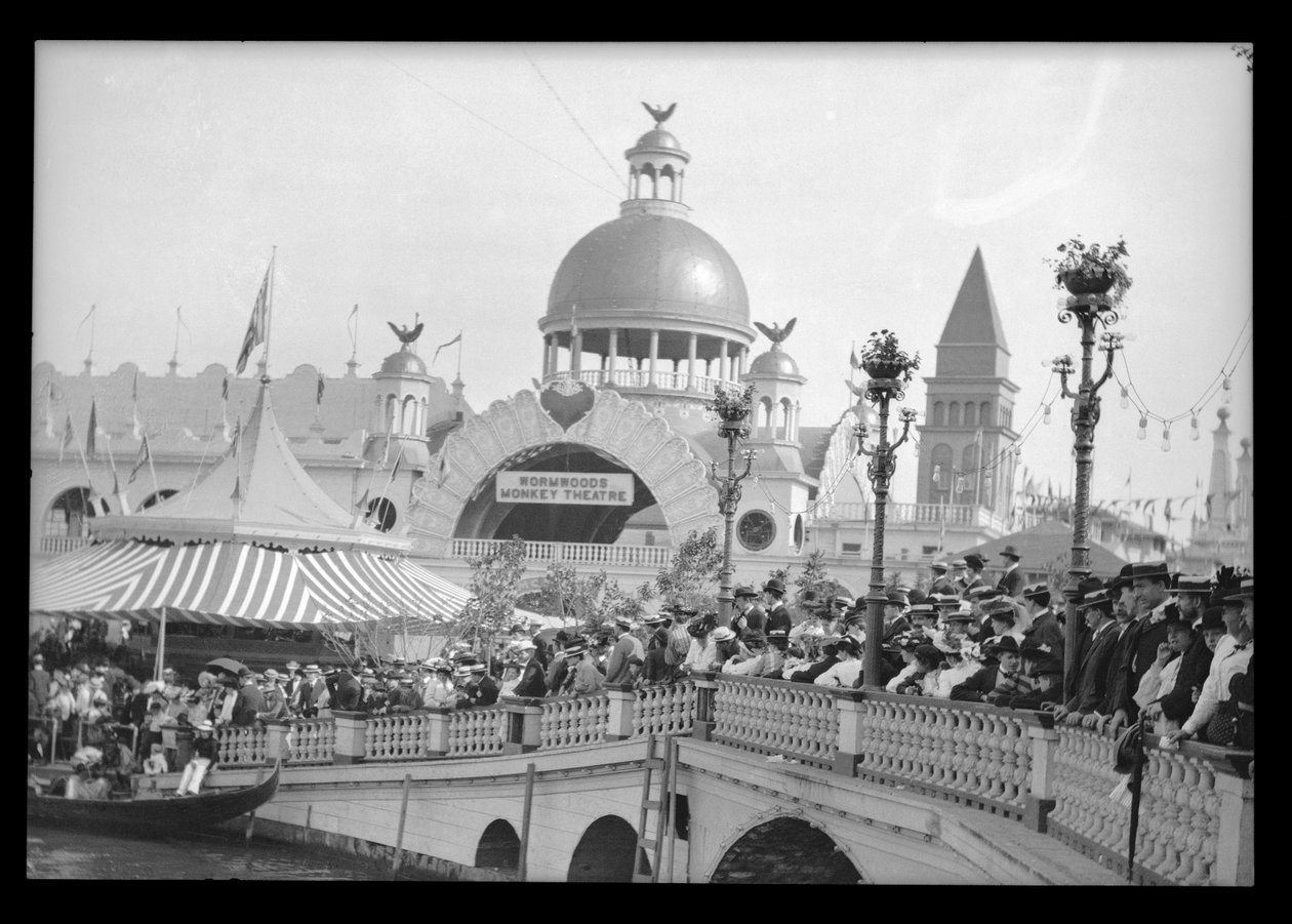 لونا بارك ، 1906 (نيترات سلبية) بواسطة يوجين ويملينجر