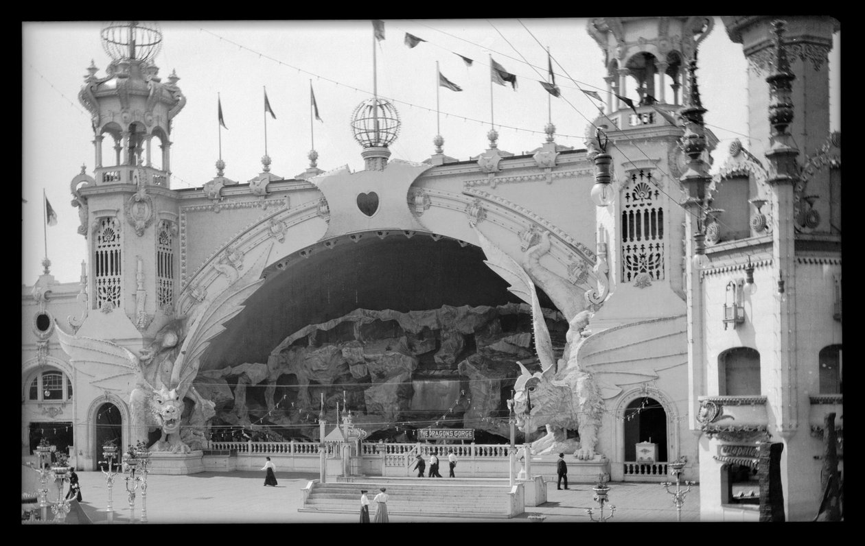 لونا بارك ، 1906 (نيترات سلبية) بواسطة يوجين ويملينجر