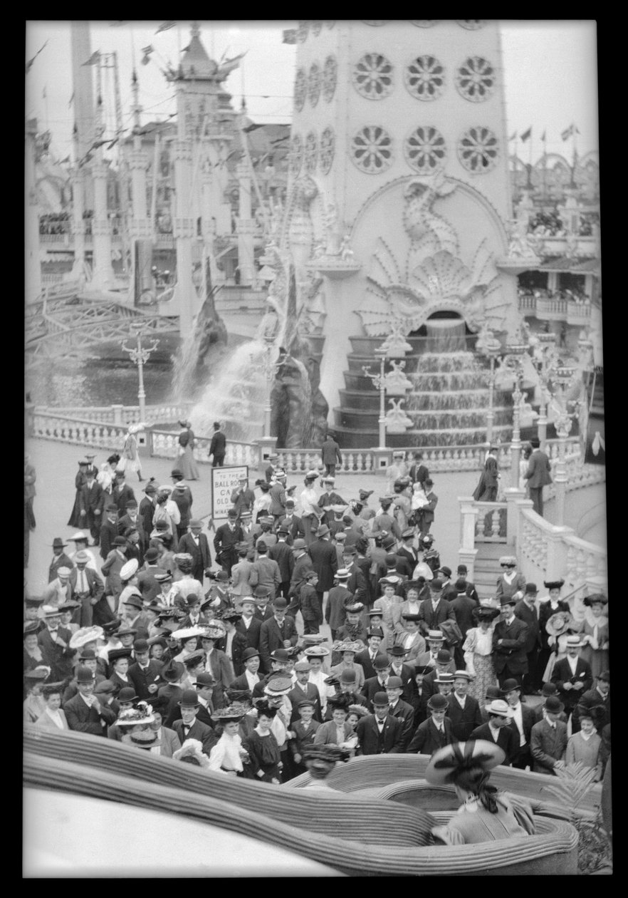 لونا بارك ، 1909 (نيترات سلبية) بواسطة يوجين ويملينجر