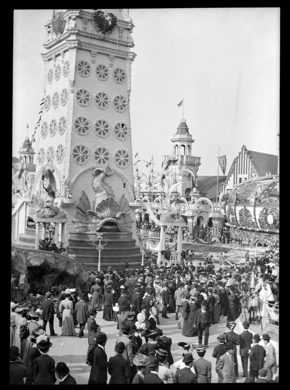 لونا بارك ، 1909 (نيترات سلبية) بواسطة يوجين ويملينجر
