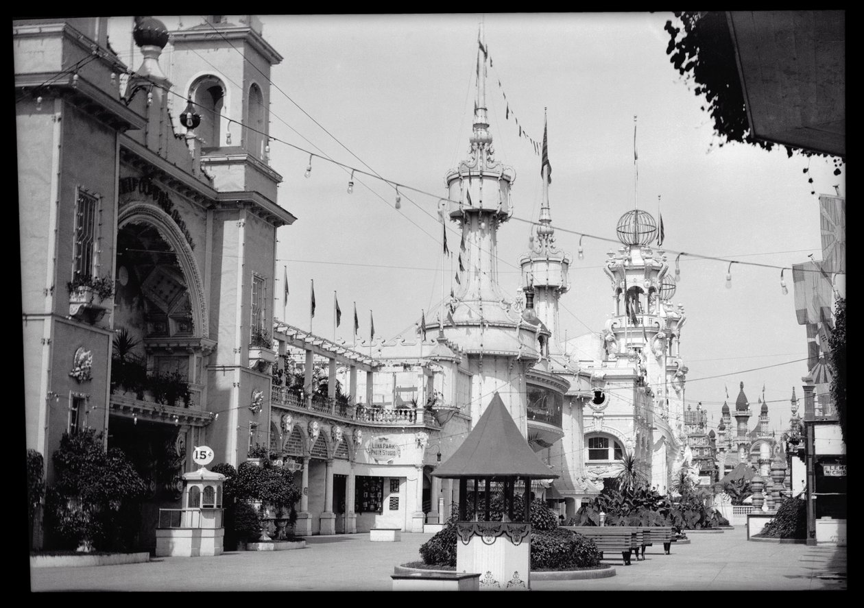 لونا بارك ، 1909 (نيترات سلبية) بواسطة يوجين ويملينجر