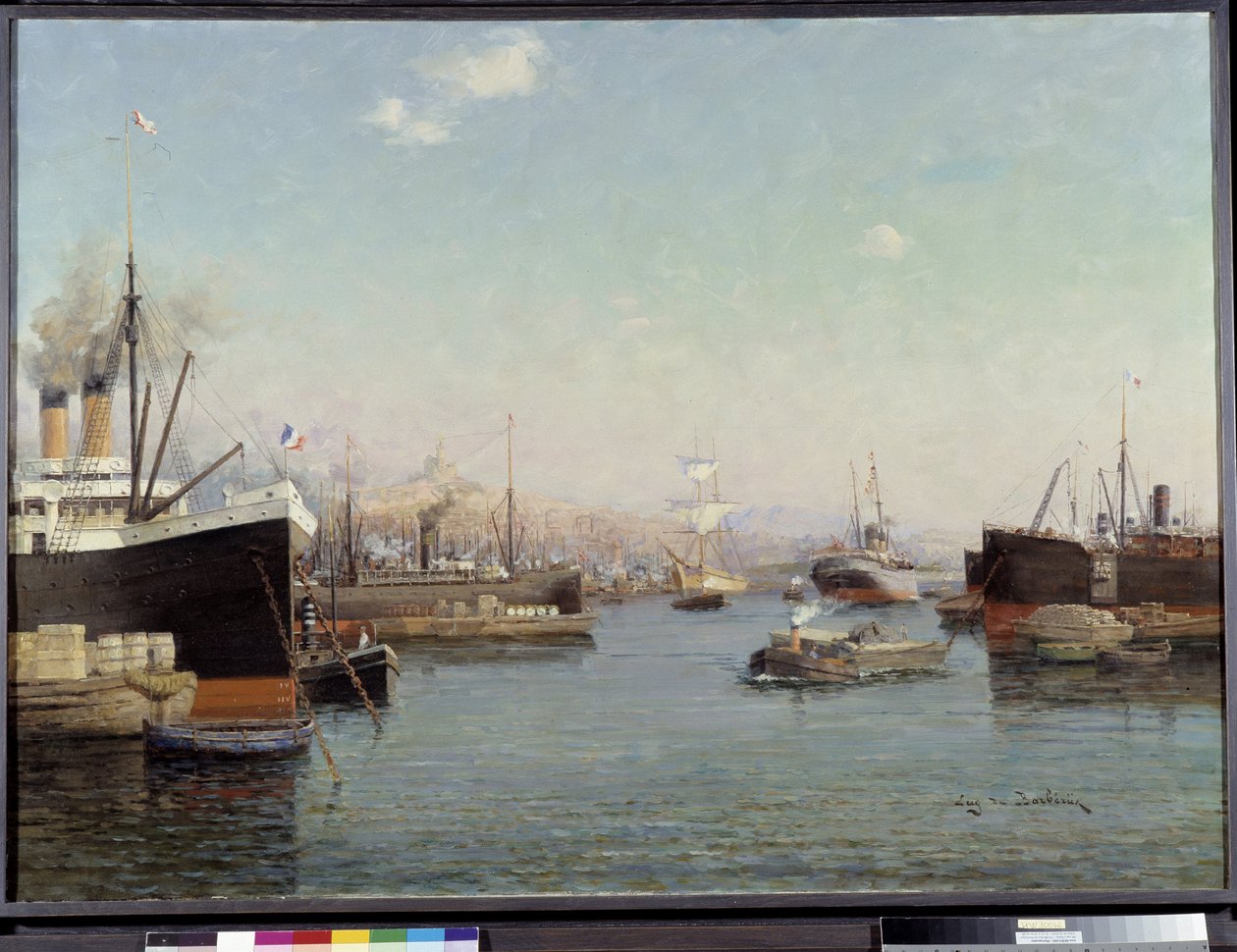 ميناء لا جولييت لوحة رسمها يوجين دي باربيري (1851-1937) القرن العشرين مؤسسة Regards de Provence ، مرسيليا بواسطة يوجين دي باربيريس