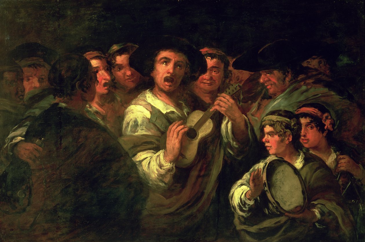 The Serenaders (زيت على قماش) بواسطة Eugenio Lucas y Padilla