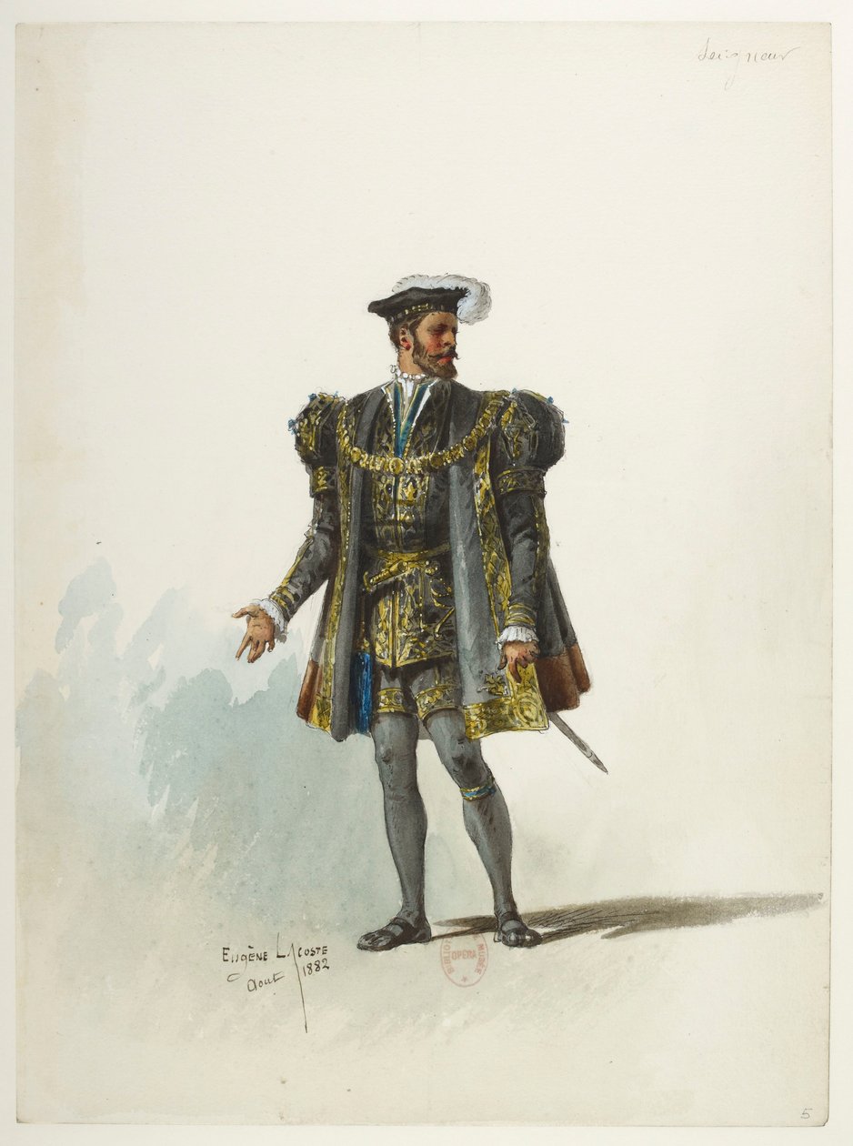 Saint-Saëns - Henry VIII - موديلات الأزياء - Lacoste - 5. Seigneur بواسطة يوجين لاكوست