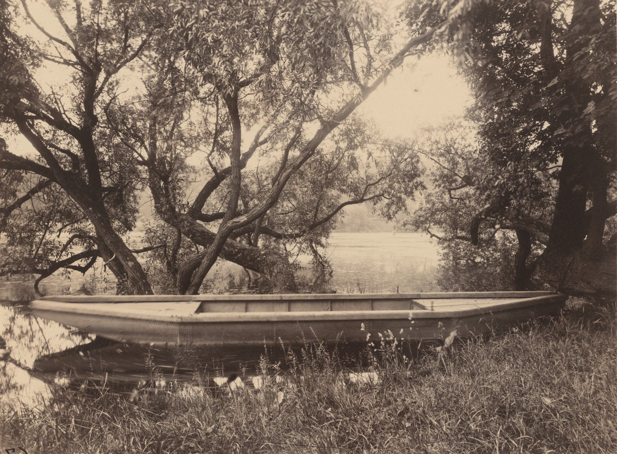 Corot's Pond ، فيل دافراي (Corot's Pond ، Ville-d'Avray) بواسطة يوجين أتيج