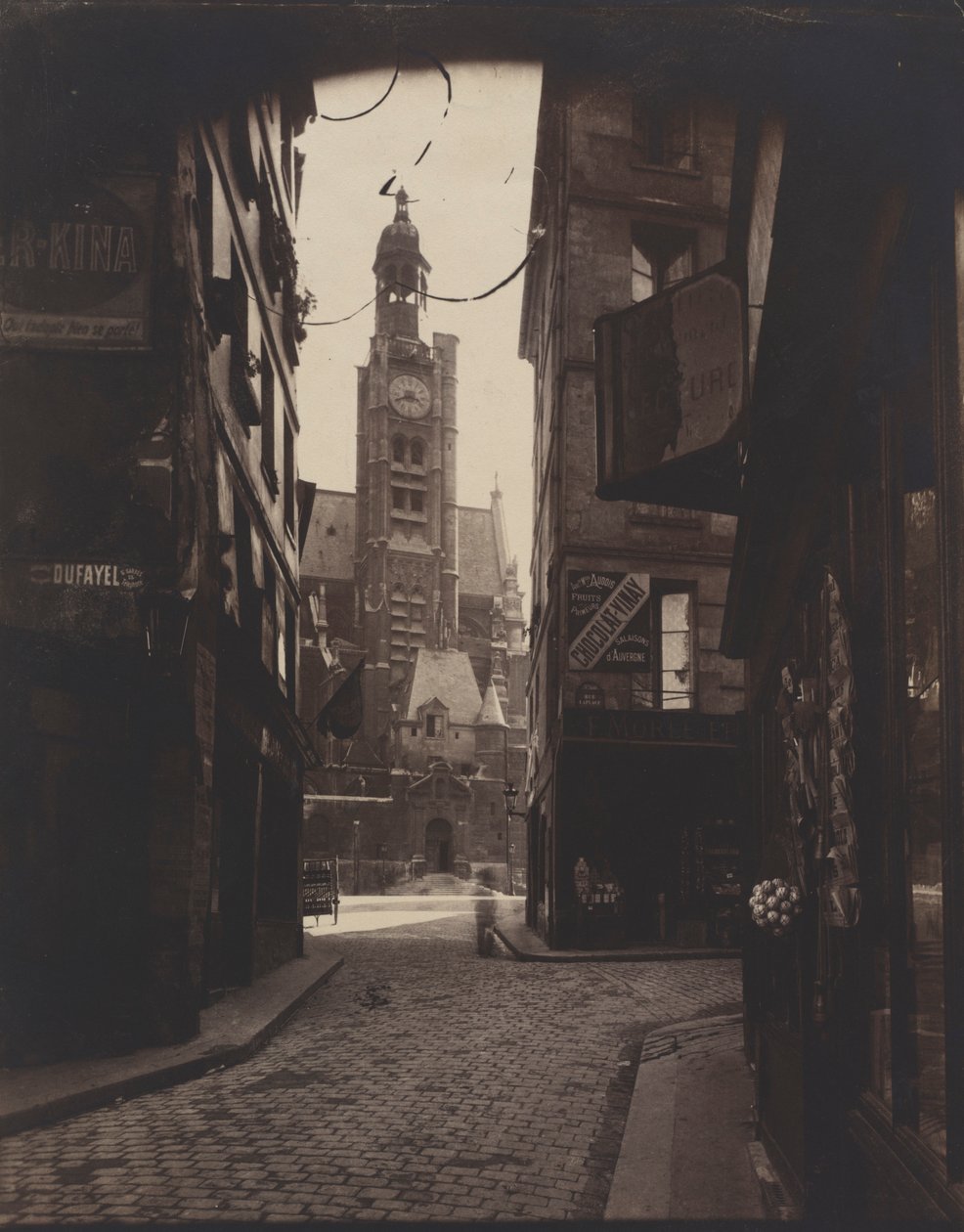 Rue de la Montagne-Sainte-Geneviève، 1898. بواسطة يوجين أتيج