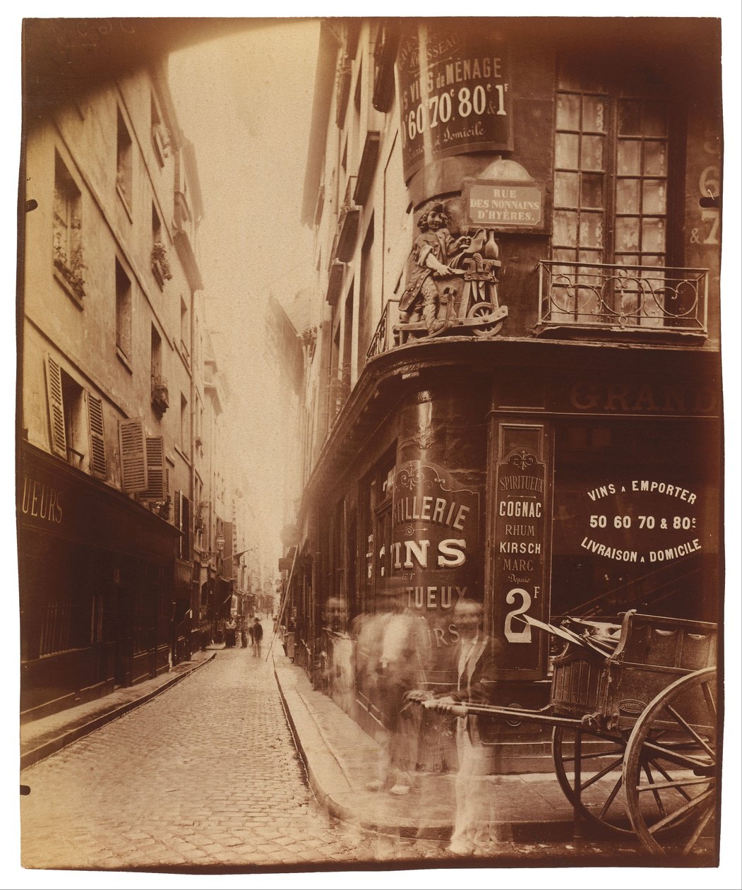 Rue des Nonnains d&39;Hyères بواسطة يوجين أتيج