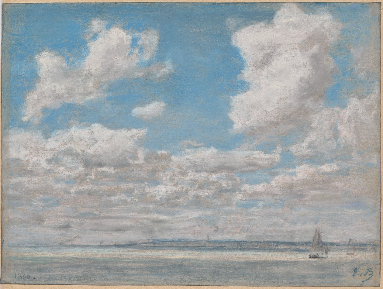 Seascape مع Open Sky بواسطة يوجين بودين