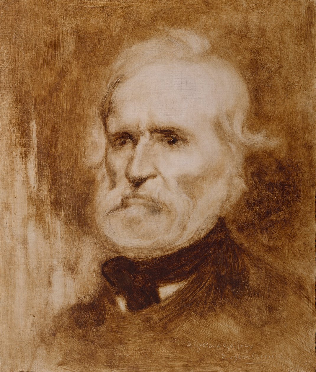 صورة لويس أوغست بلانكي 1805-1881 ، ج. 1880. بواسطة يوجين كاريير