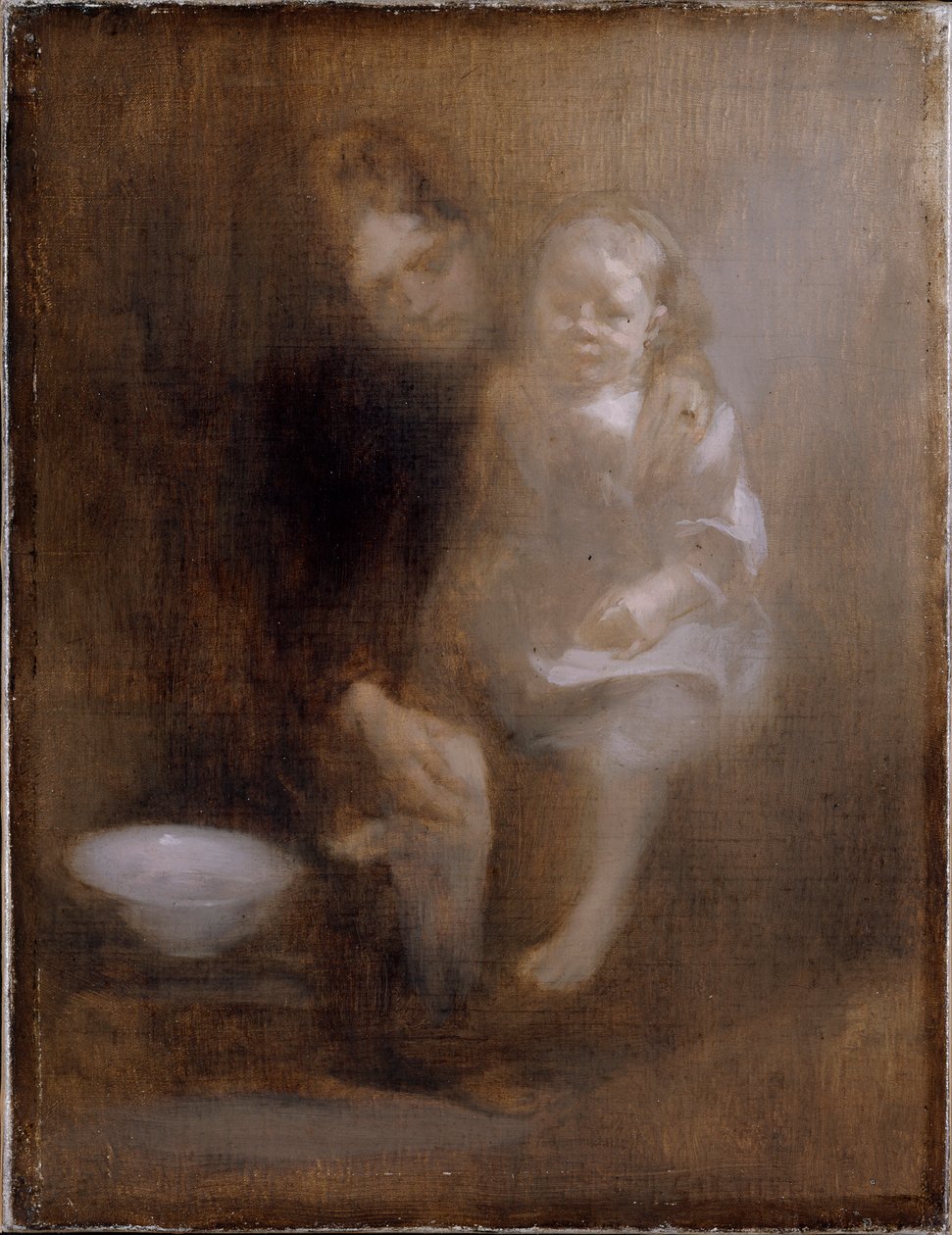 "حوض القدم" ، c1890 بواسطة يوجين كاريير