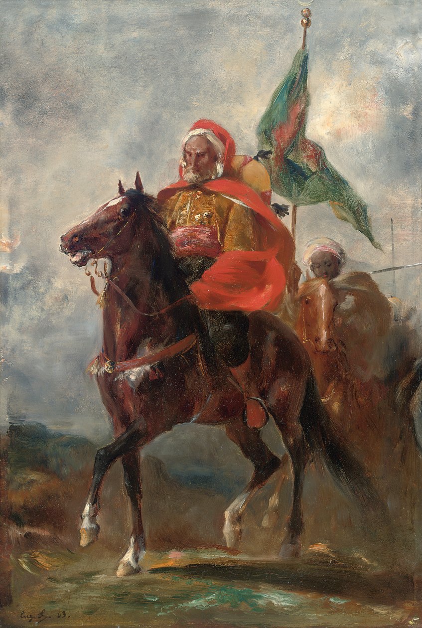 زعيم المستشرقين على ظهور الخيل ، 1863 بواسطة يوجين فرومنتين