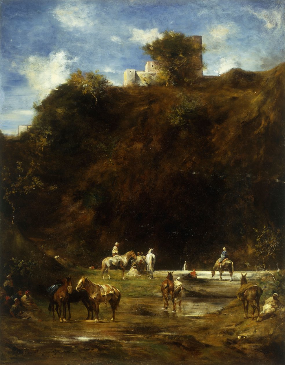 راحة العرب ، 1874 بواسطة يوجين فرومنتين