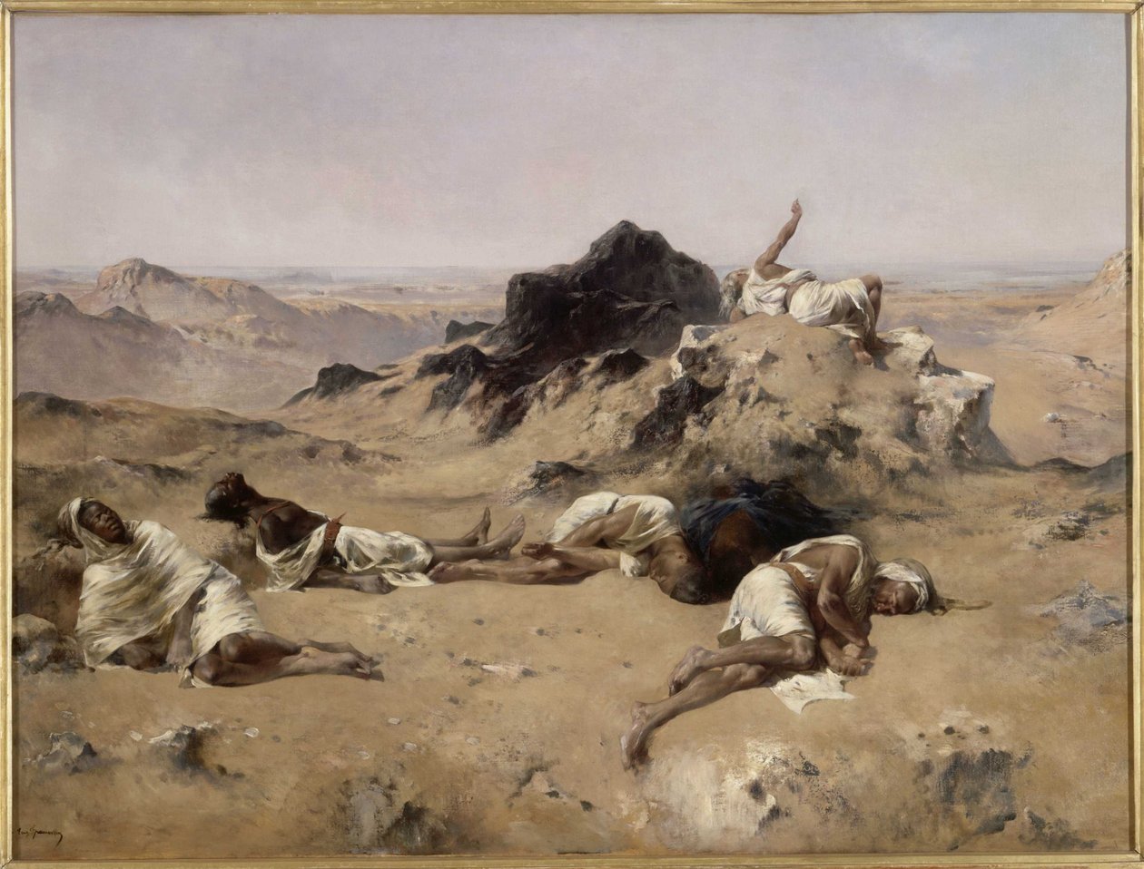 أرض العطش أرض العطش ، 1860. بواسطة يوجين فرومنتين