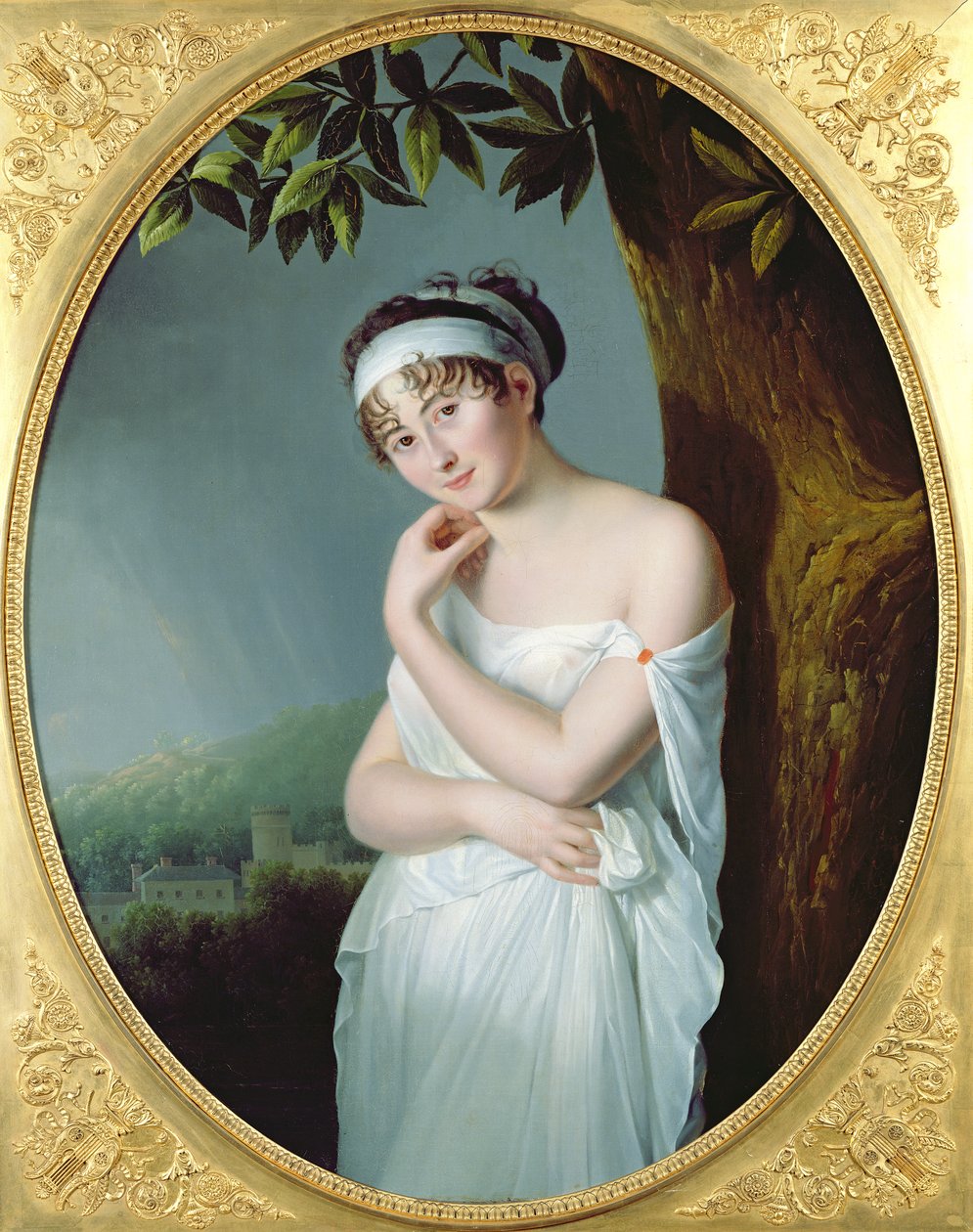 صورة مدام ريكامير (1777-1849) ، 1798-9 بواسطة Eulalie Morin