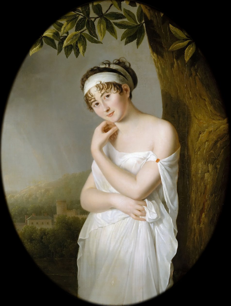 صورة مدام ريكامير ، ني جولي برنارد 1777-1849 بواسطة Eulalie Morin