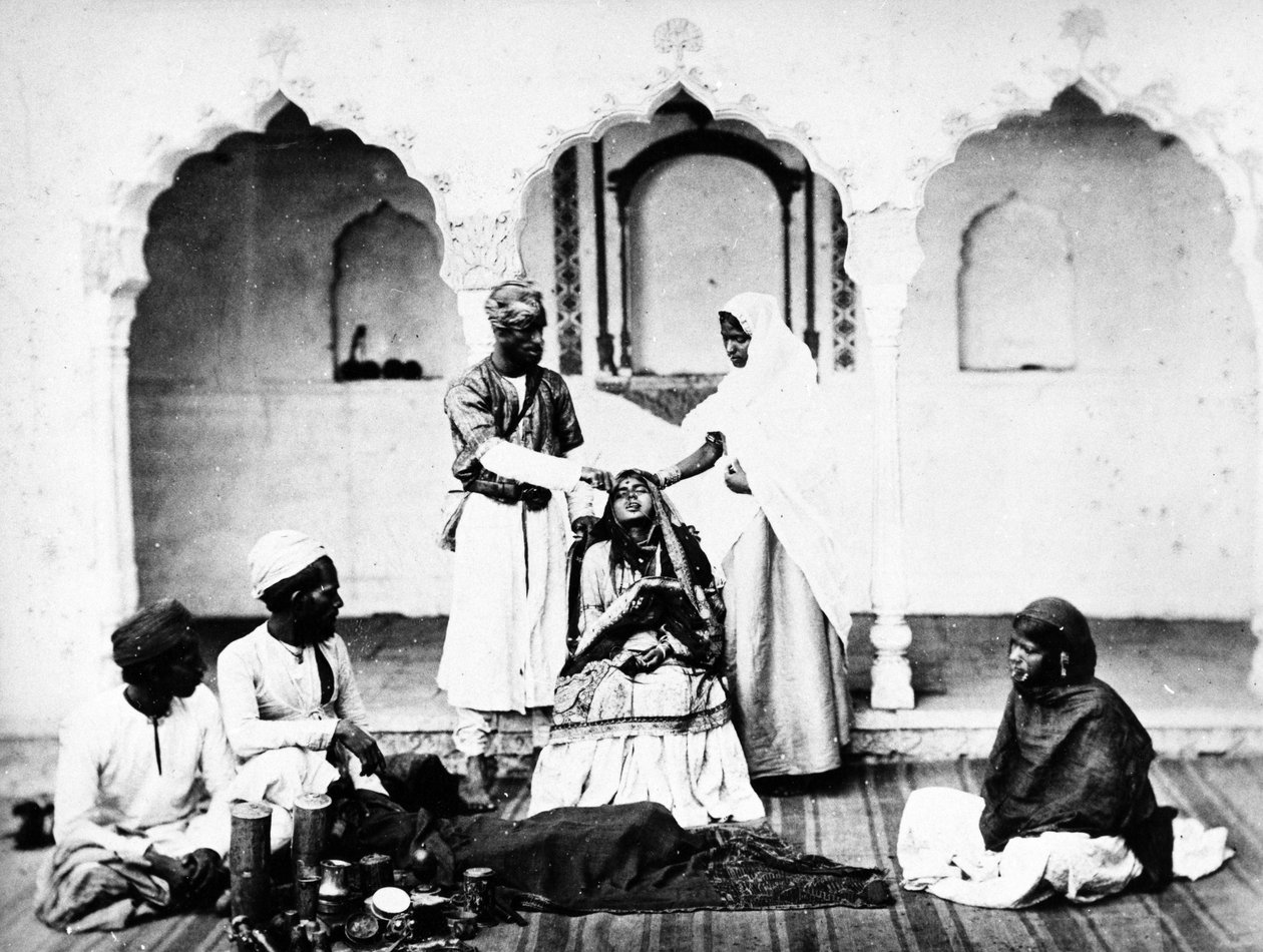 ثقب اللسان ، c.1860-80 بواسطة المصور الأوروبي