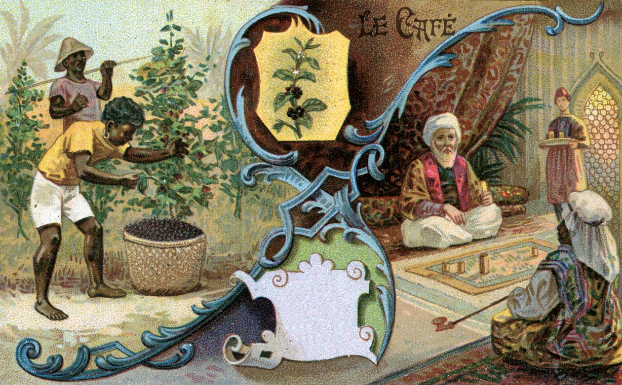 قهوة ، 1899 بواسطة المدرسة الأوروبية