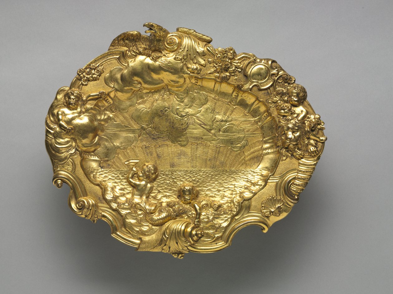 صحن ، إنجلترا أو ألمانيا ، c.1725-1750 بواسطة المدرسة الأوروبية