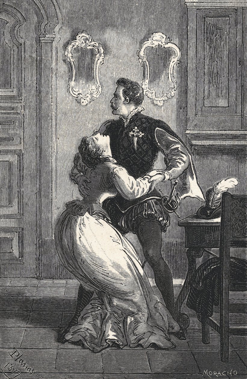 رسم توضيحي لأمير الذكاء ، ميغيل دي سرفانتس سافيدرا (أمير الذكاء ، ميغيل دي سيرفانتس سافيدرا) بواسطة أوزيبيو بلاناس