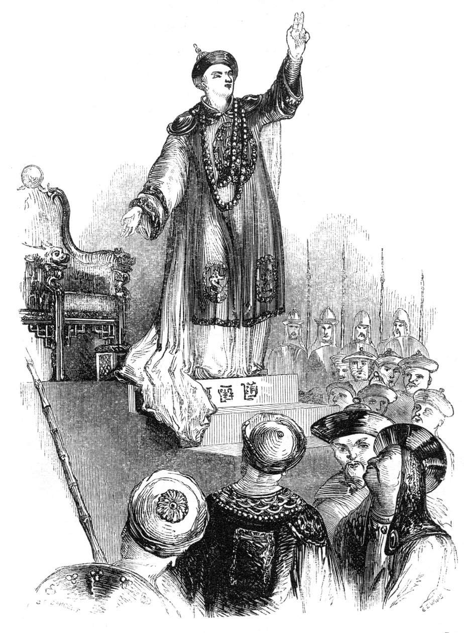 تعهد الأباطرة ، القرن الثامن عشر ، 1847. بواسطة إيفانز