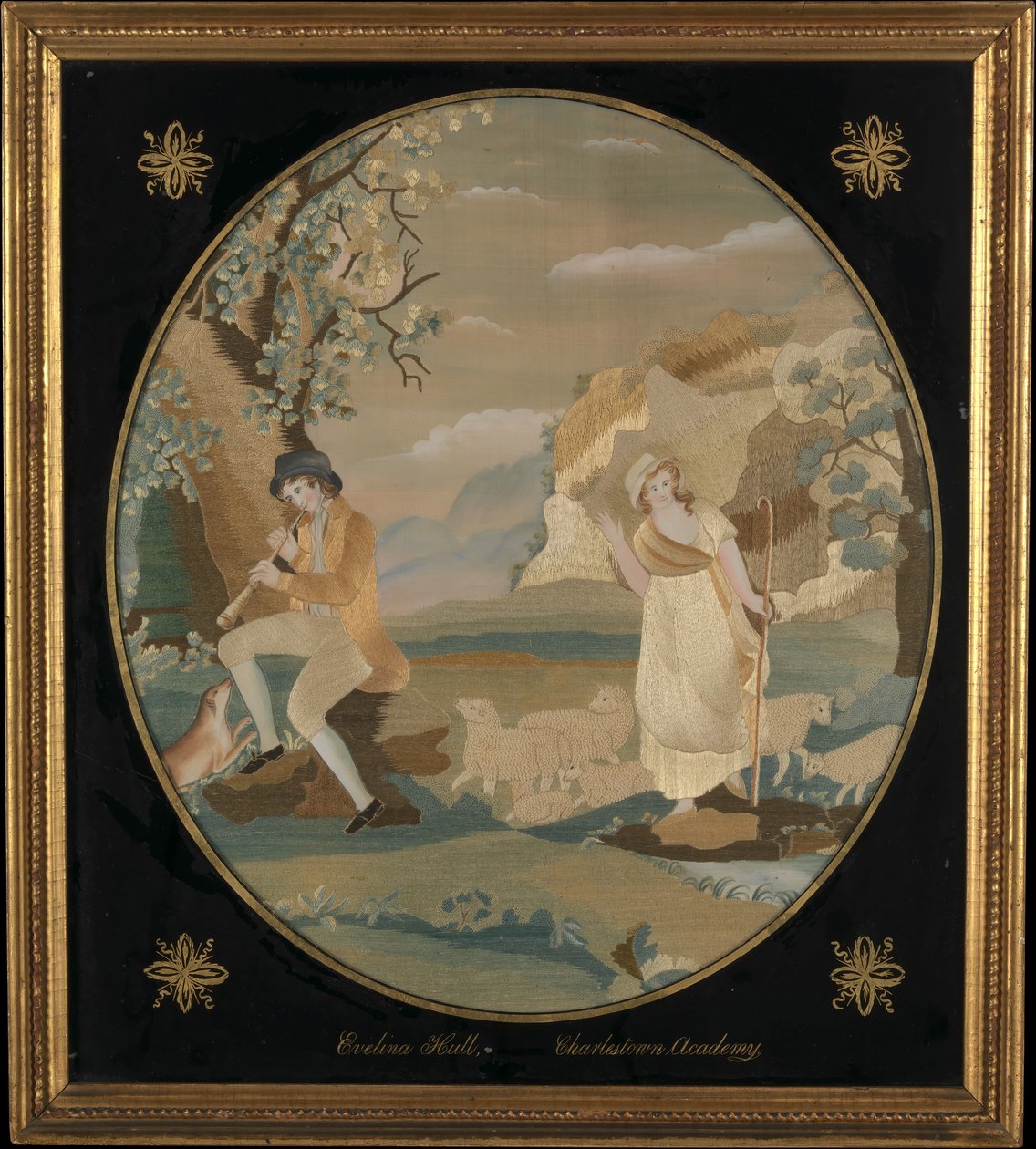 راعية جبال الألب ، كاليفورنيا. 1812. بواسطة ايفيلينا هال