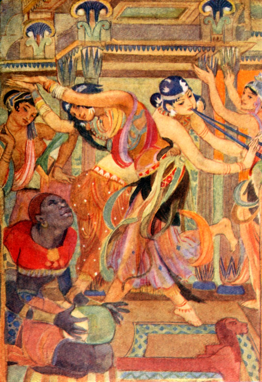 "الآلهة كفتاة راقصة" ، 1915. بواسطة إيفلين بول