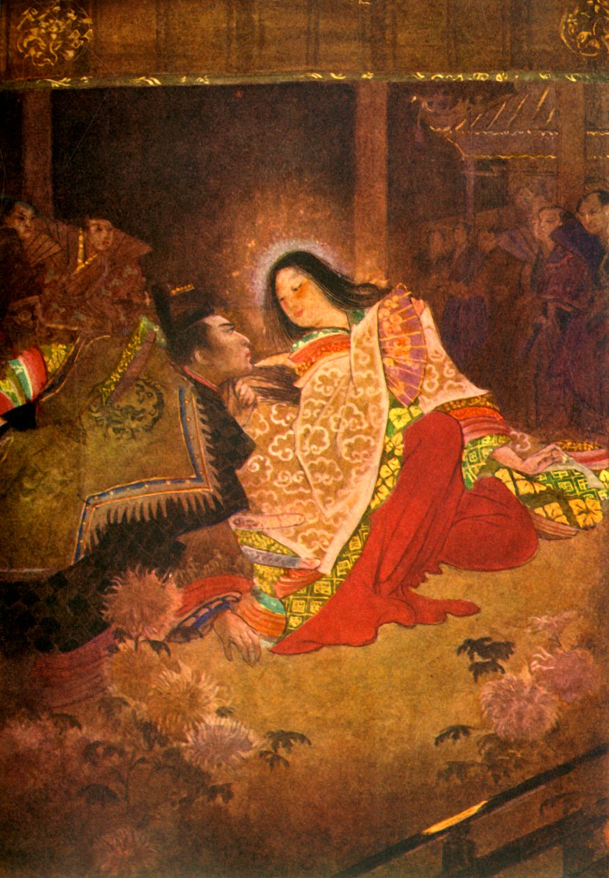 "The Mikado and the Jewel Maiden" ، ١٩١٢. بواسطة إيفلين بول