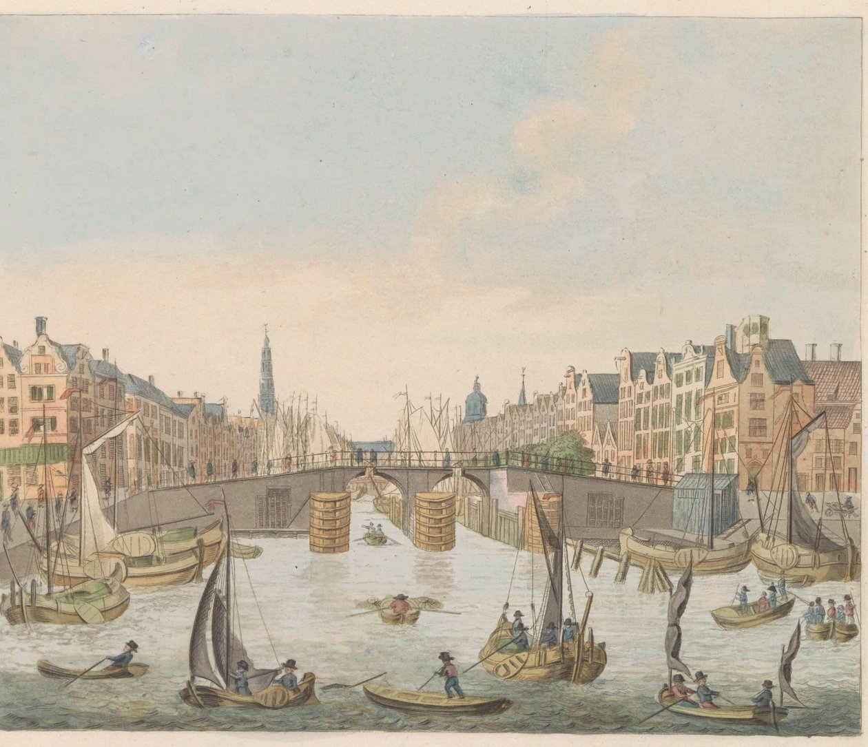 منظر للجسر الجديد ، حوالي ١٨١٠-١٨١٣ Vue du Pont-Neuf ، prize de l