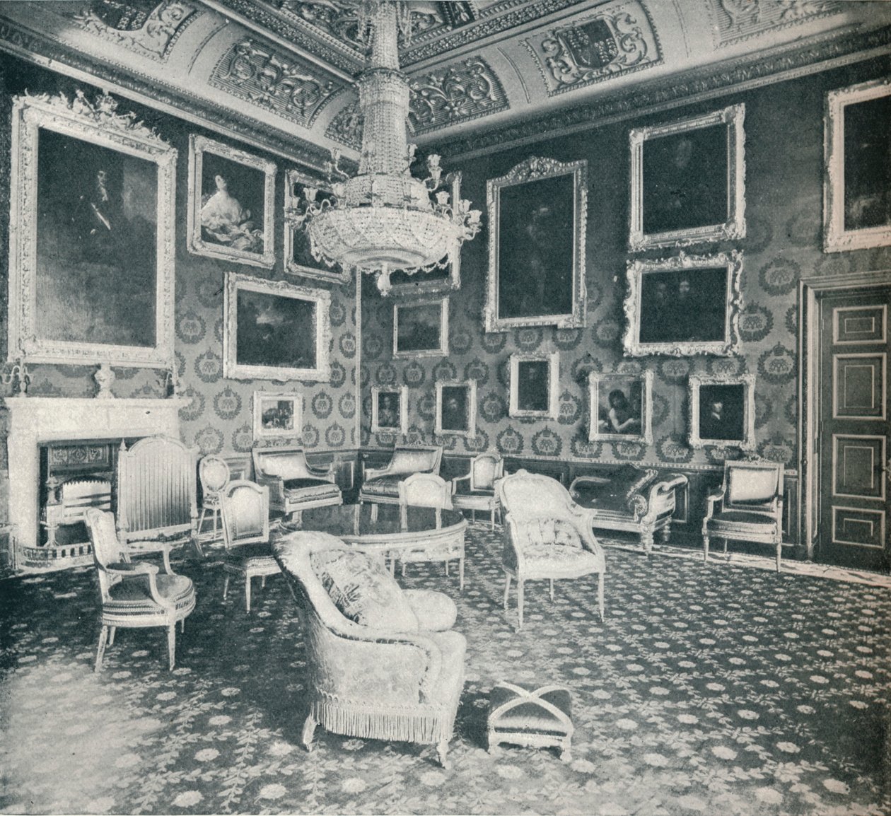 قاعة المجلس وندسور كاسل ، c1899 ، 1901 بواسطة أير وسبوتيسوود