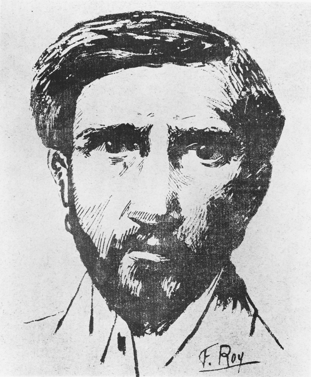 صورة تشارلز موريراس ، 1898 بواسطة ف. روي